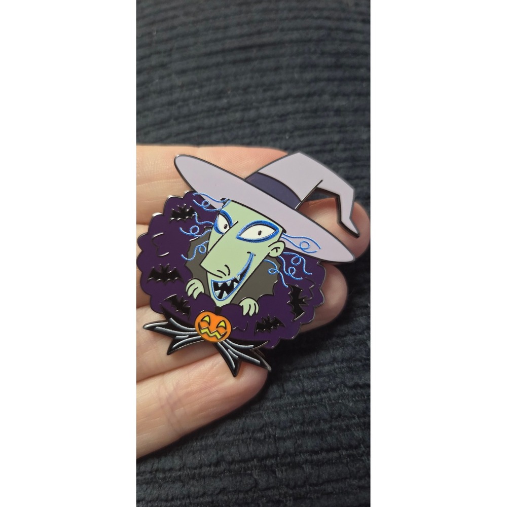 Disney Parks Nightmare Before Christmas Shock Wreath Enamel Pin 2026 FAC-116517